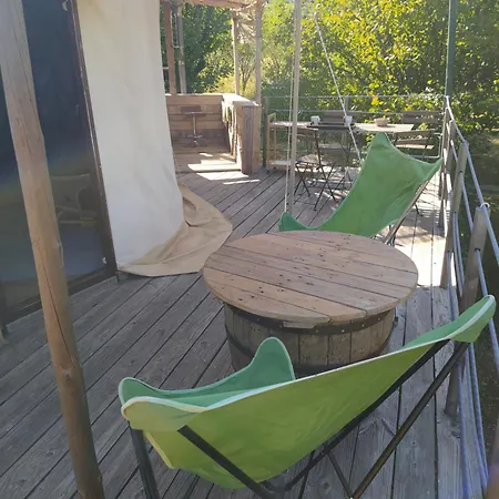 La Yourte Des Abeilles Campingplatz